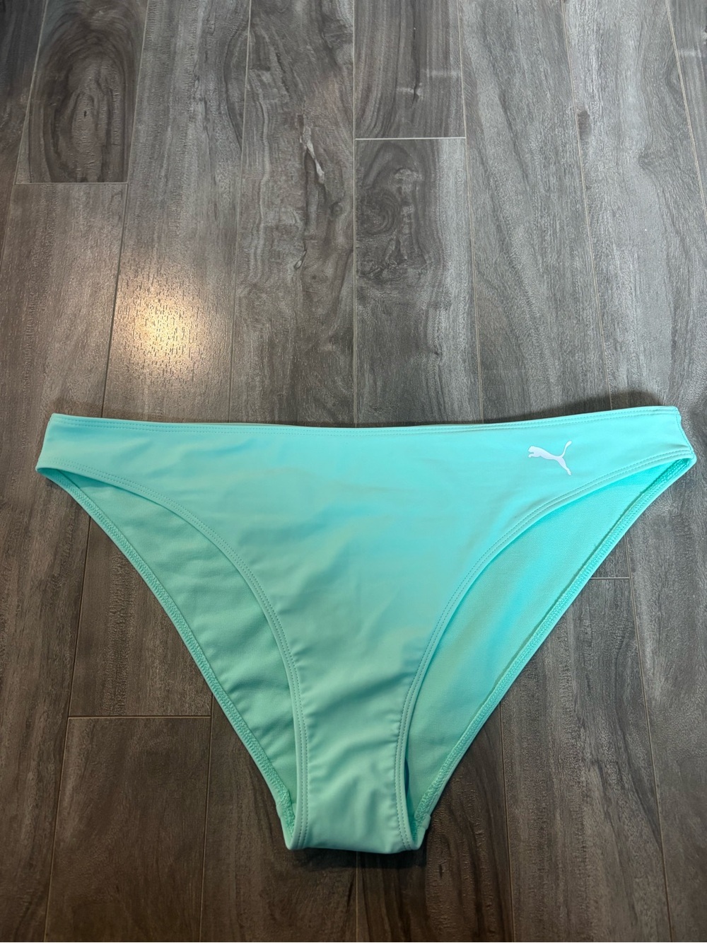 Puma Women’s Aqua Low-Rise Bikini Bottom